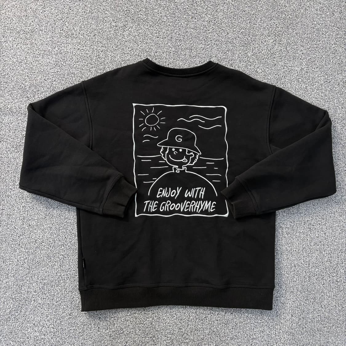 L 그루브라임 맨투맨 기모 긴팔티 0312J 상품이미지3