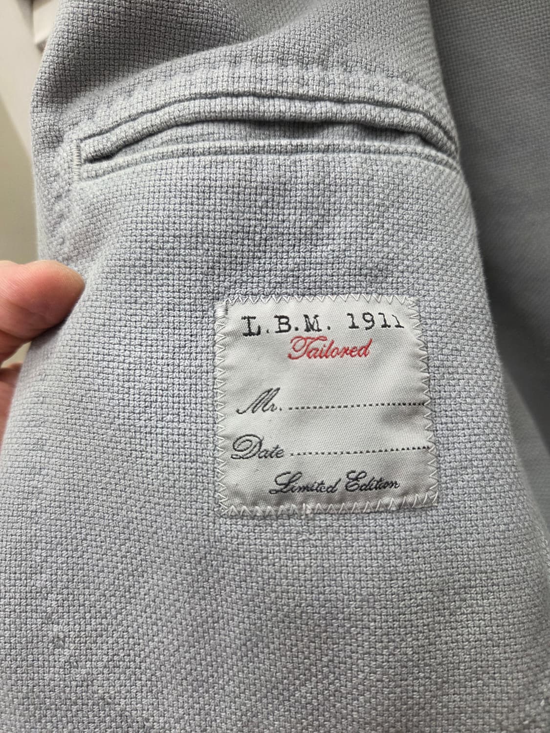 LBM 1911 루비암 가먼트워싱 블레이져 자켓 상품이미지7