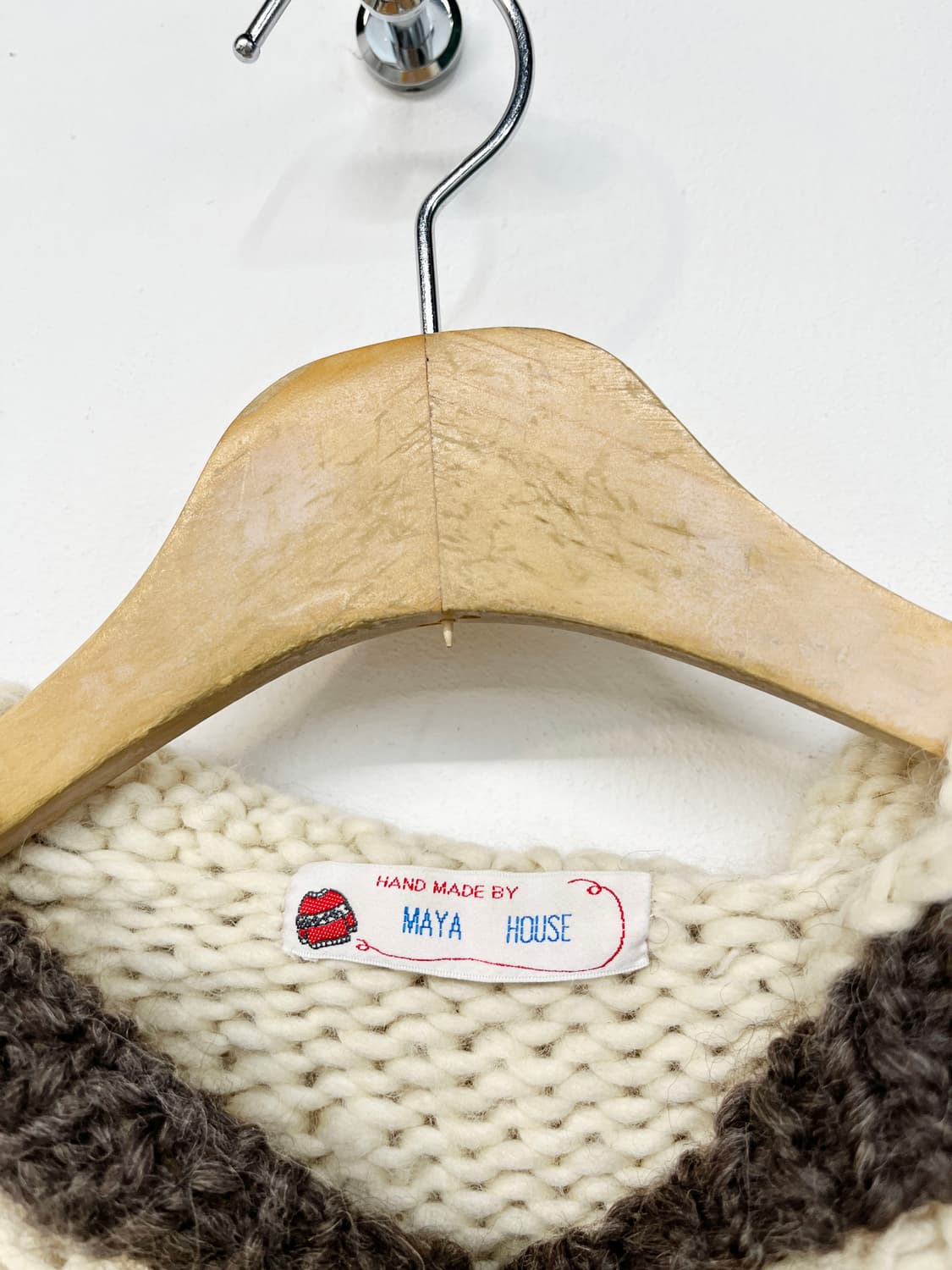 MAYA HOUSE  핸드메이드 코위찬 후드 가디건 상품이미지10