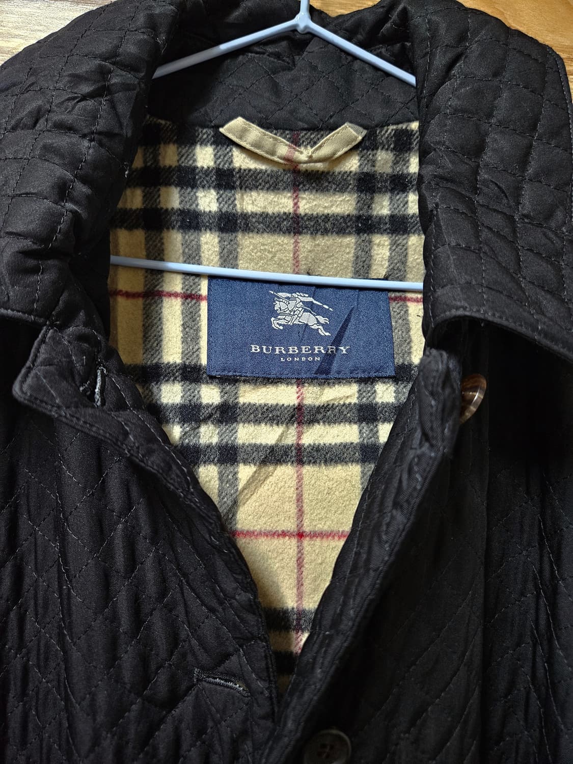 버버리 퀄팅 코트 상품이미지2