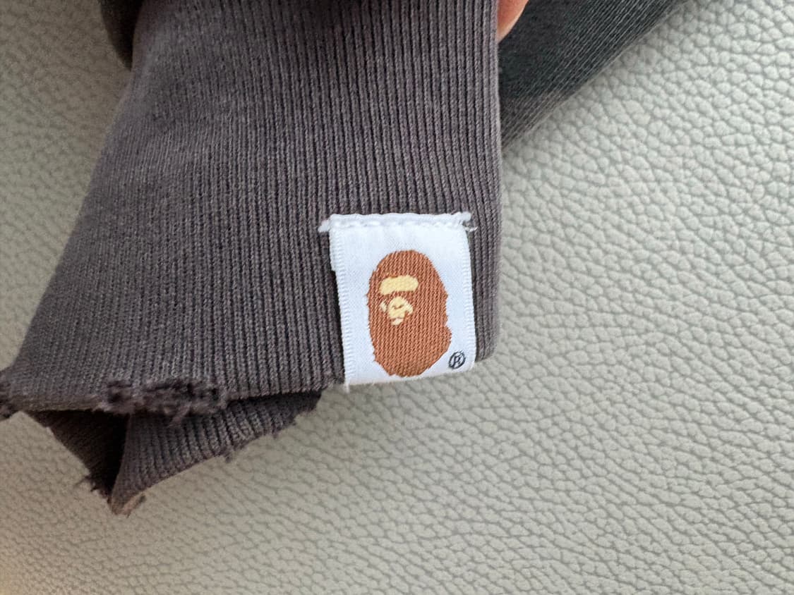  베이프 퍼스트 카모 헤비워시 후드집업 상품이미지4