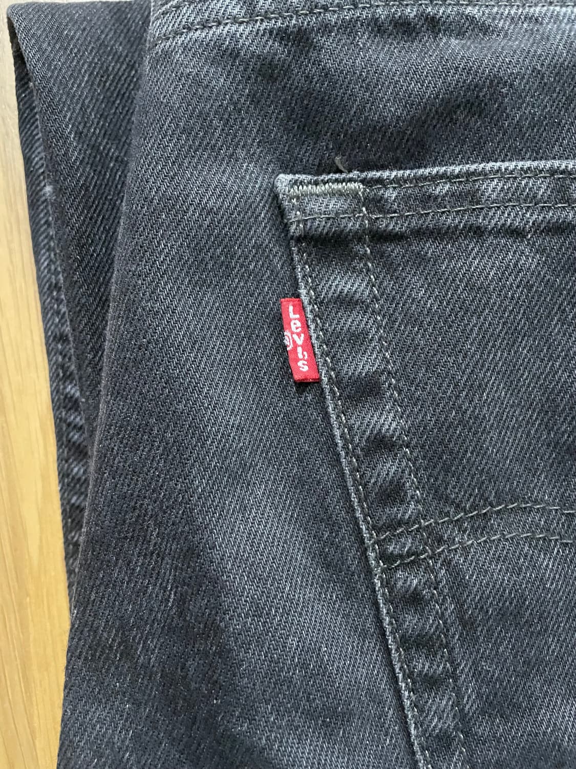 Levis 리바이스 565 97 블랙진 상품이미지3