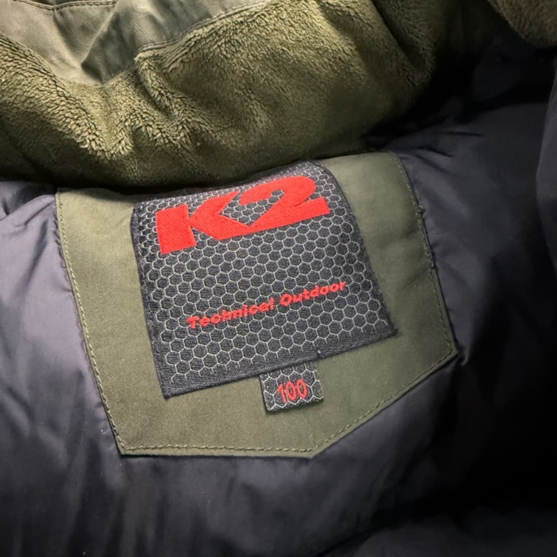 100 K2 알파인팀 대장급 패딩  상품이미지4