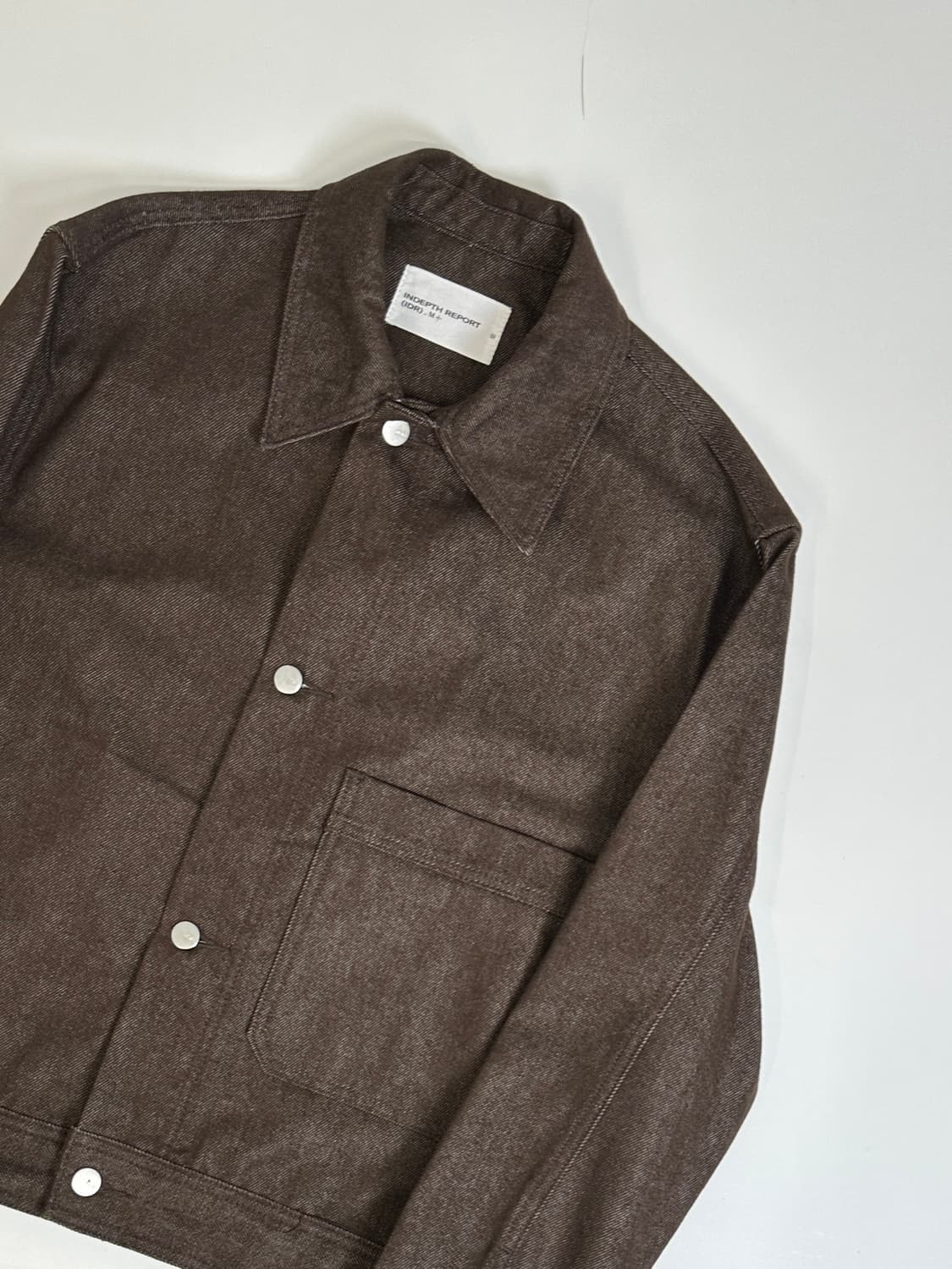 IDR x 메르고 브라운 트러커 자켓 (1) 상품이미지2