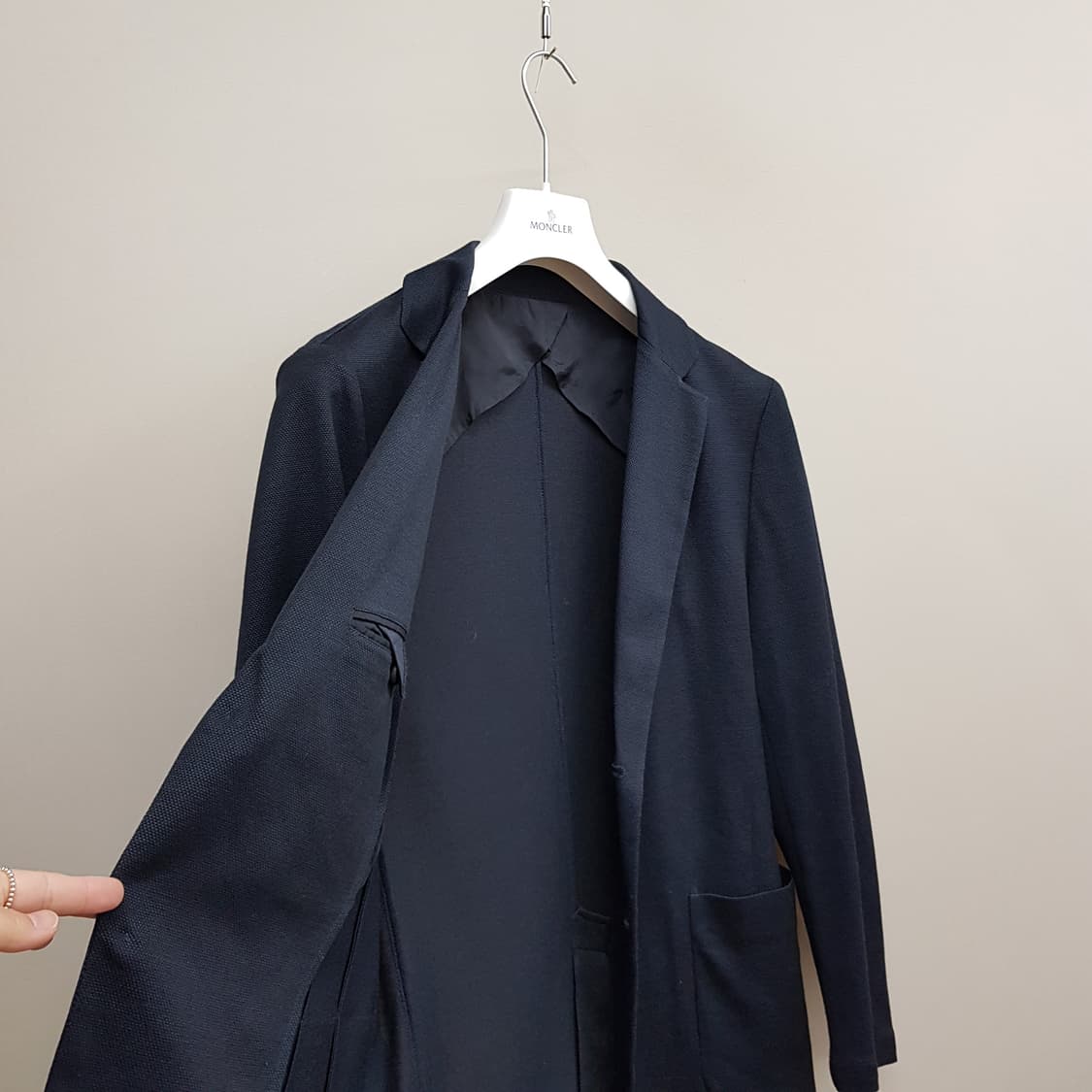 한섬 타임 더 젠틀 2021 린넨 블렌드 테일러드 자켓 100사이즈 상품이미지6