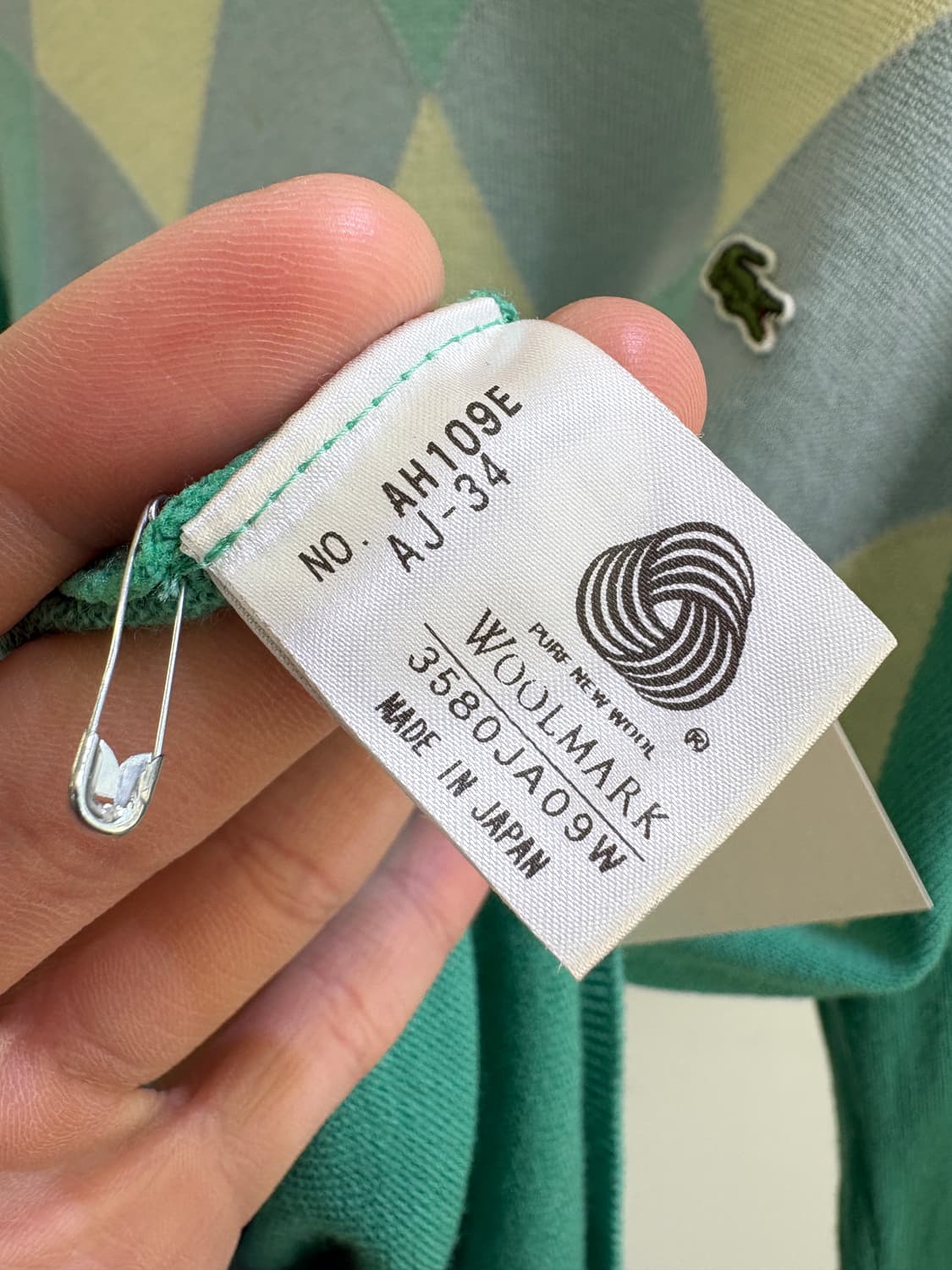 LACOSTE (Made in Japan) 니트 상품이미지7