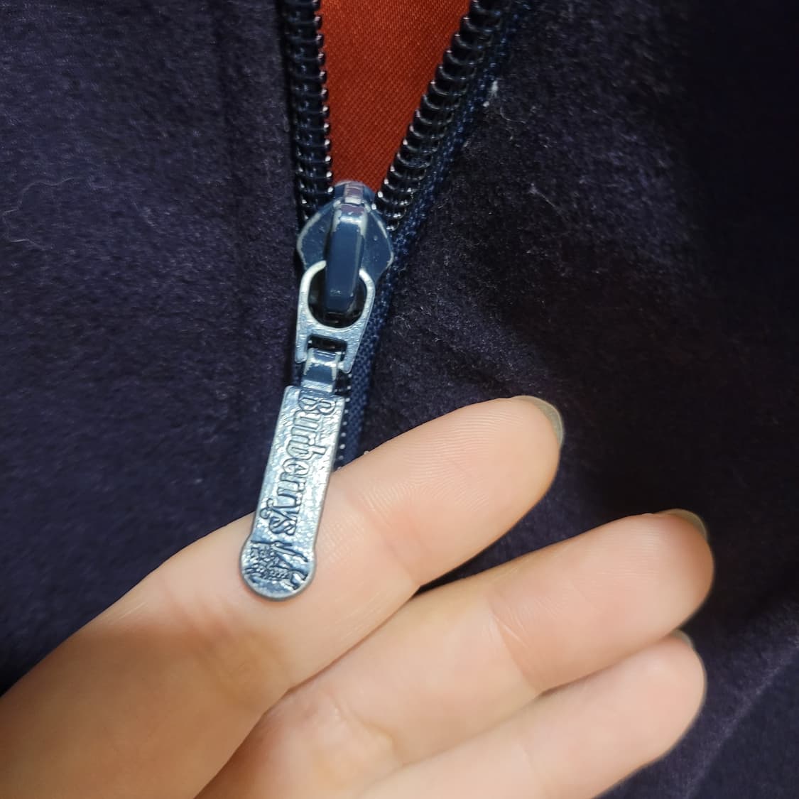 버버리 울 블루종 자켓 상품이미지3