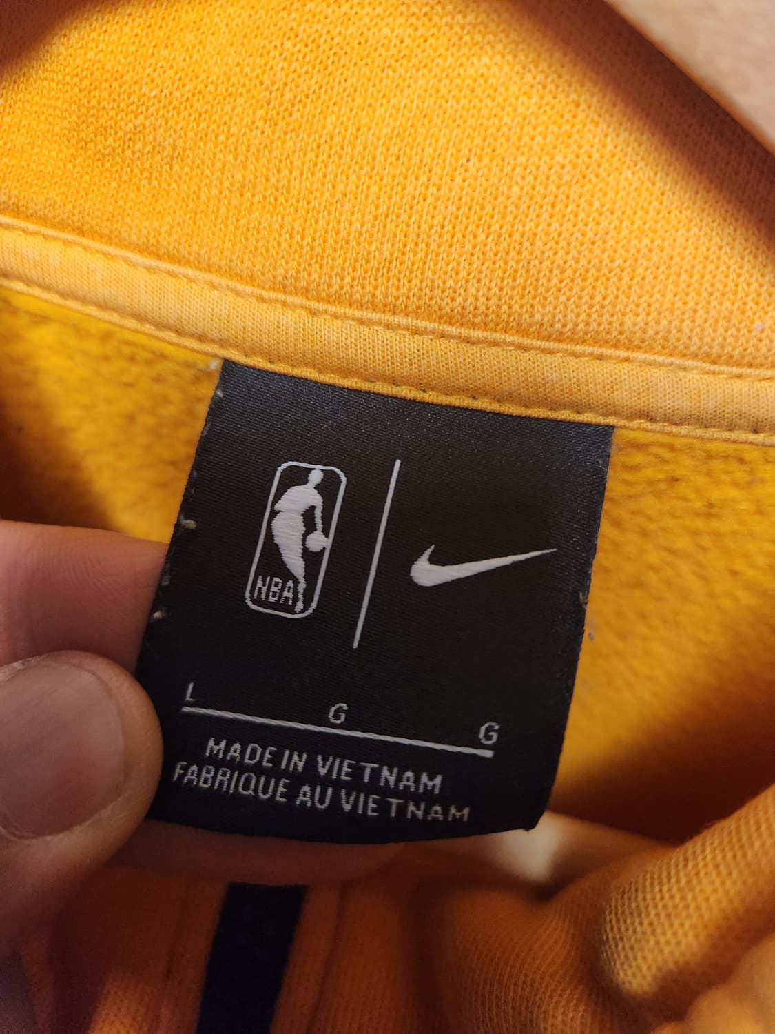 나이키xNBA N31 코트사이드 풀오버 하프집업 L 상품이미지2