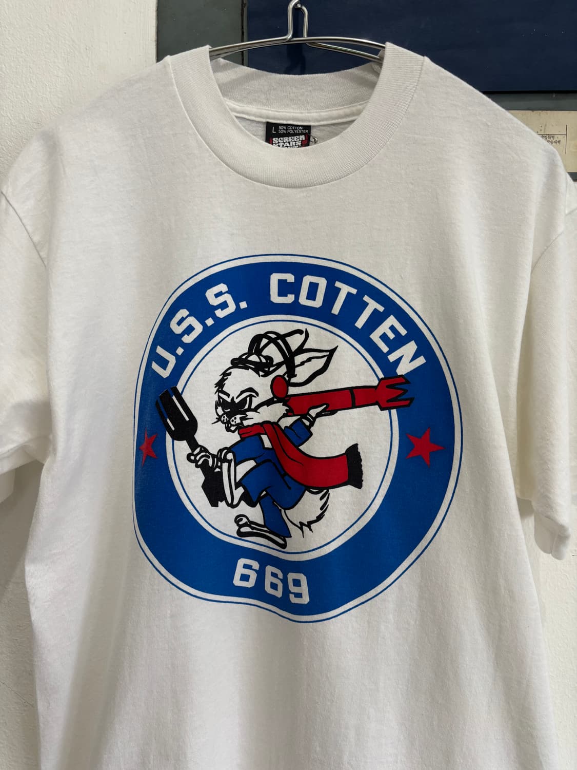 90s USS Cotten DD-669 T-Shirt 상품이미지2