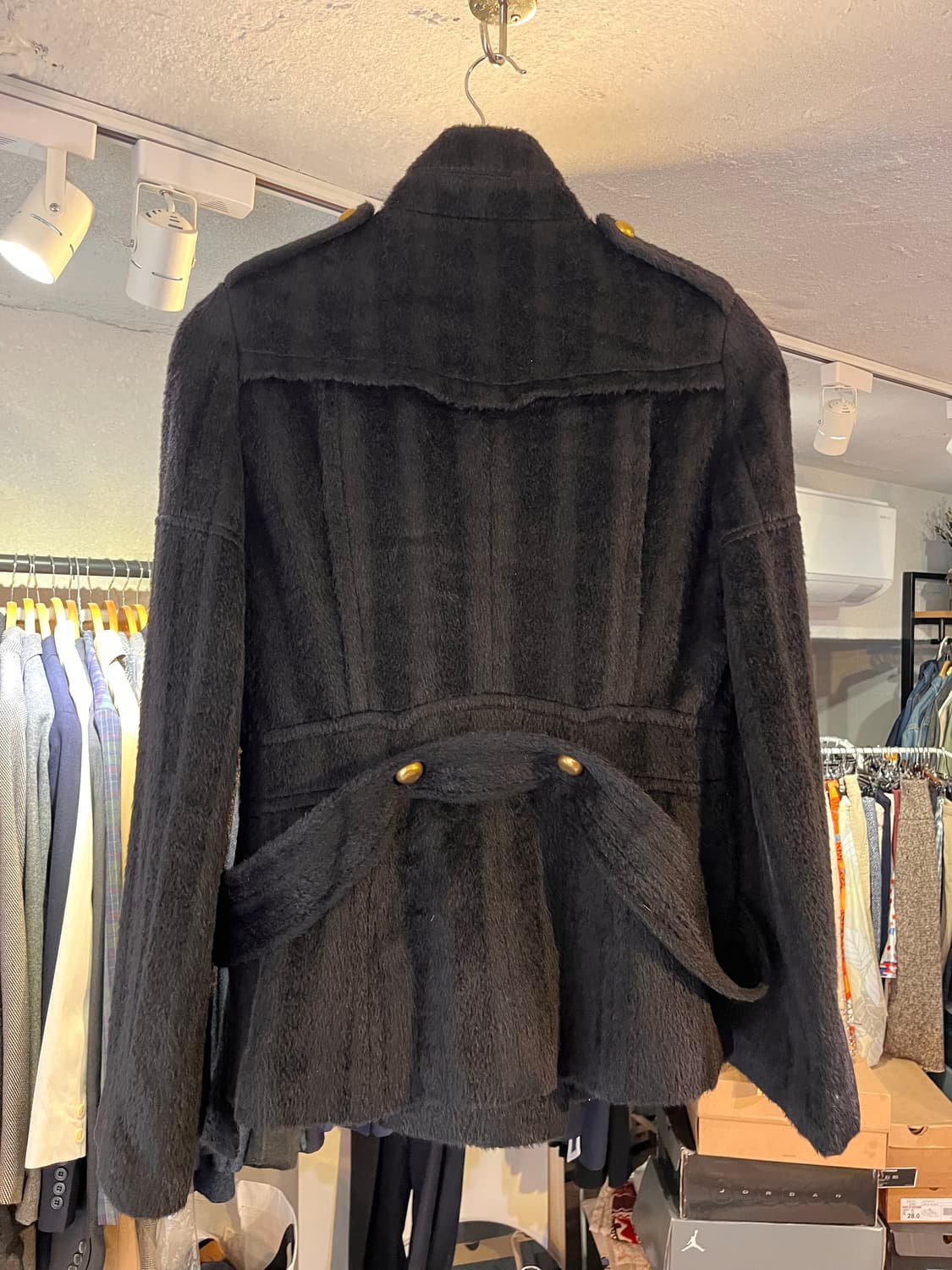 타임 베이비 라마 하프코트 (이탈리아 원단)  상품이미지2