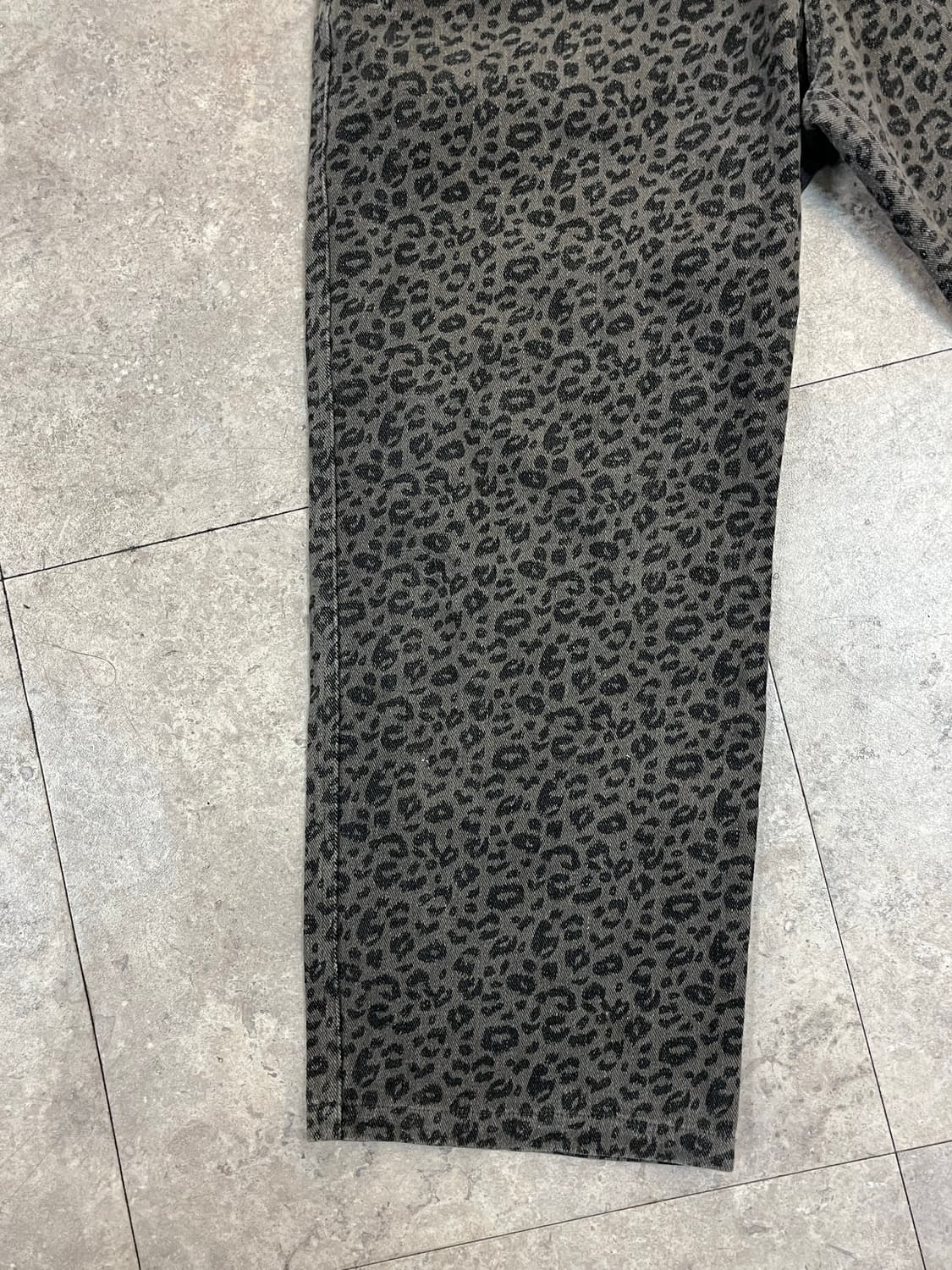 브라운브레스 레오파드 밴딩 팬츠 차콜 XL #csz3638 상품이미지5