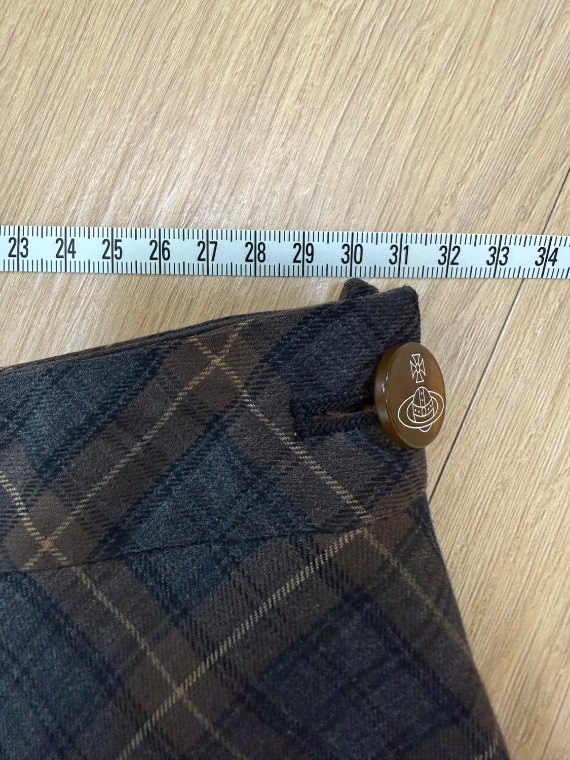 비비안웨스트우드 체크 스커트 상품이미지9