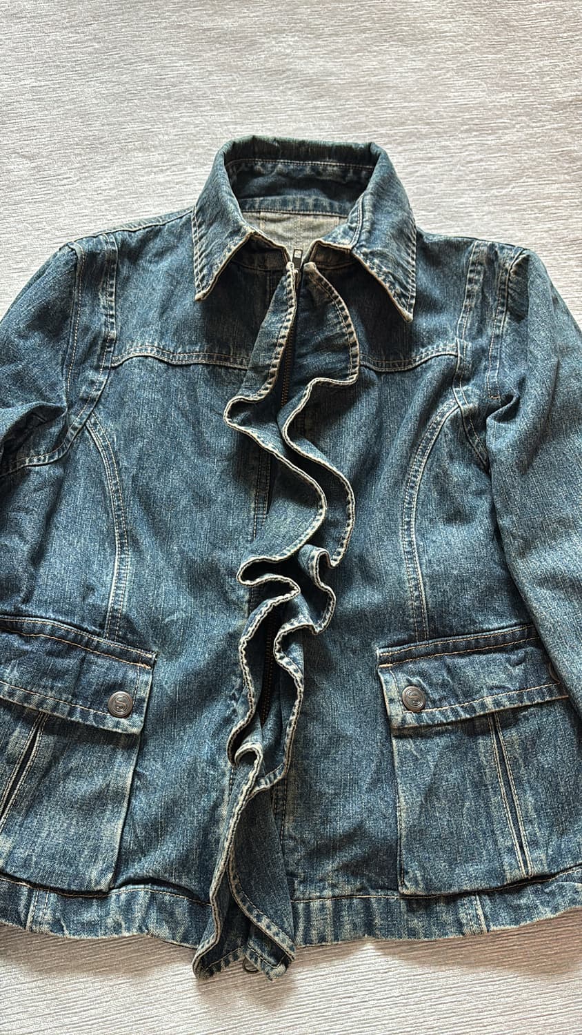 Jpn Frill Denim Jacket 상품이미지5