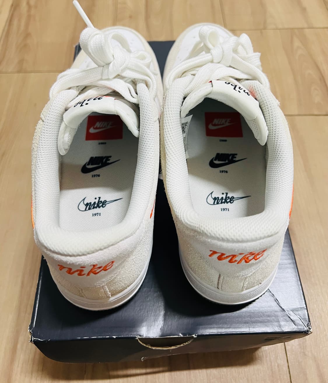 NIKE 나이키 에어포스1 포스트유즈오렌지세일 / 275 상품이미지4