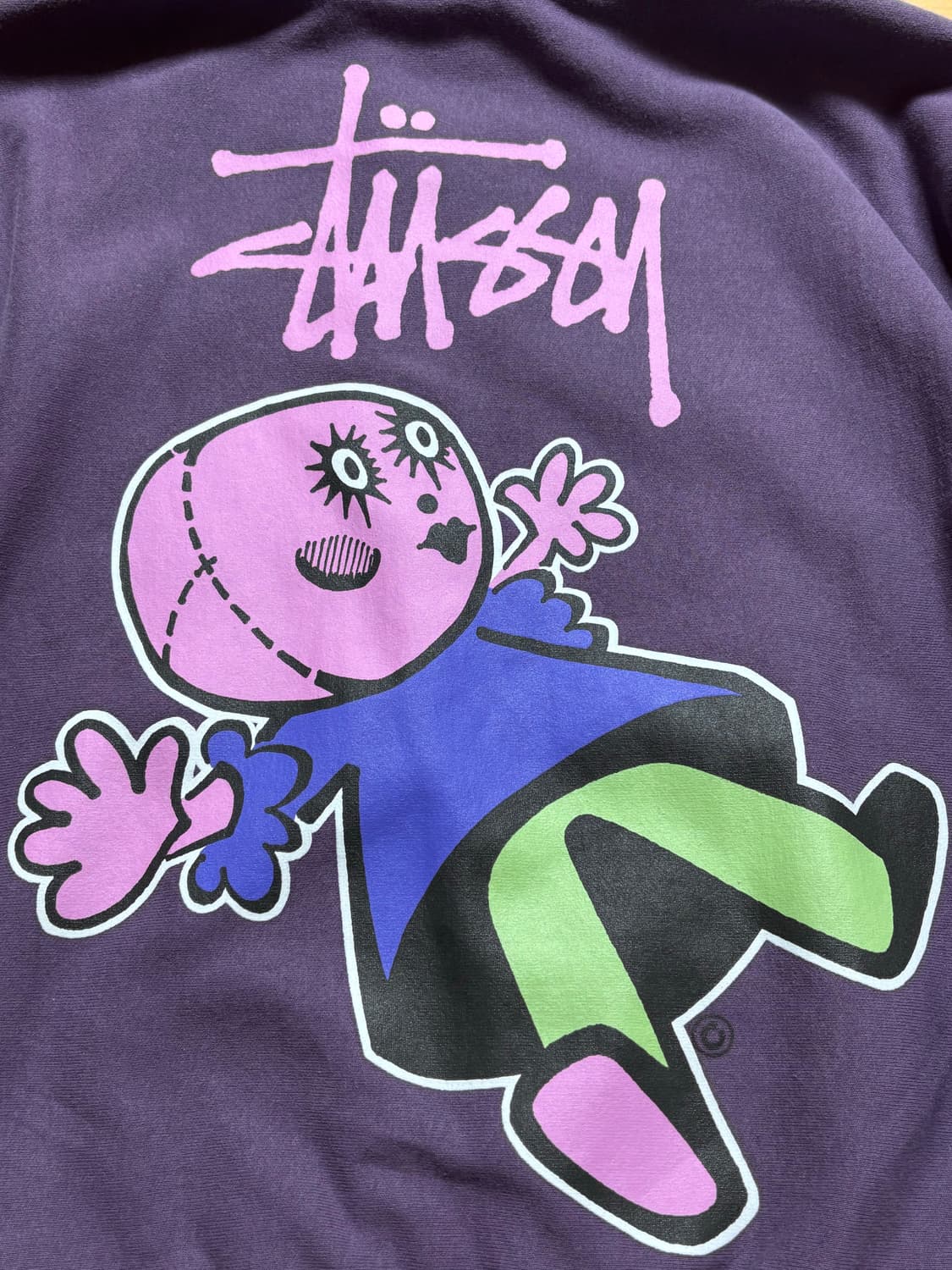 스투시 돌리 후드집업 퍼플 S 상품이미지8