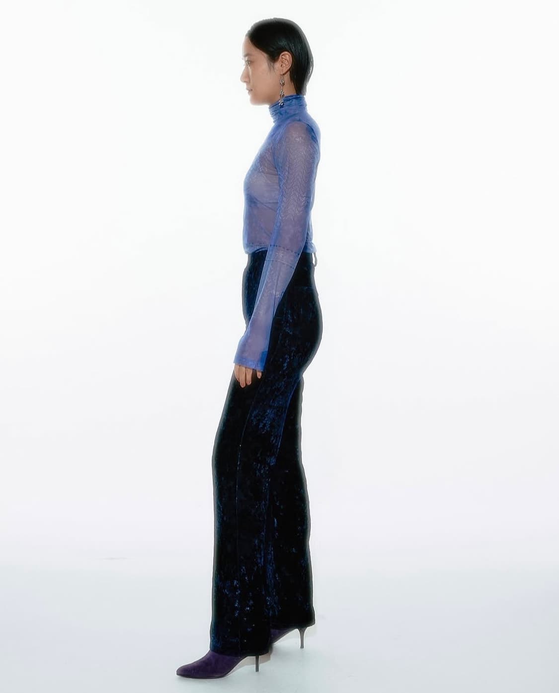 VELVET BOUCLE STRAIGHT PANTS 상품이미지2