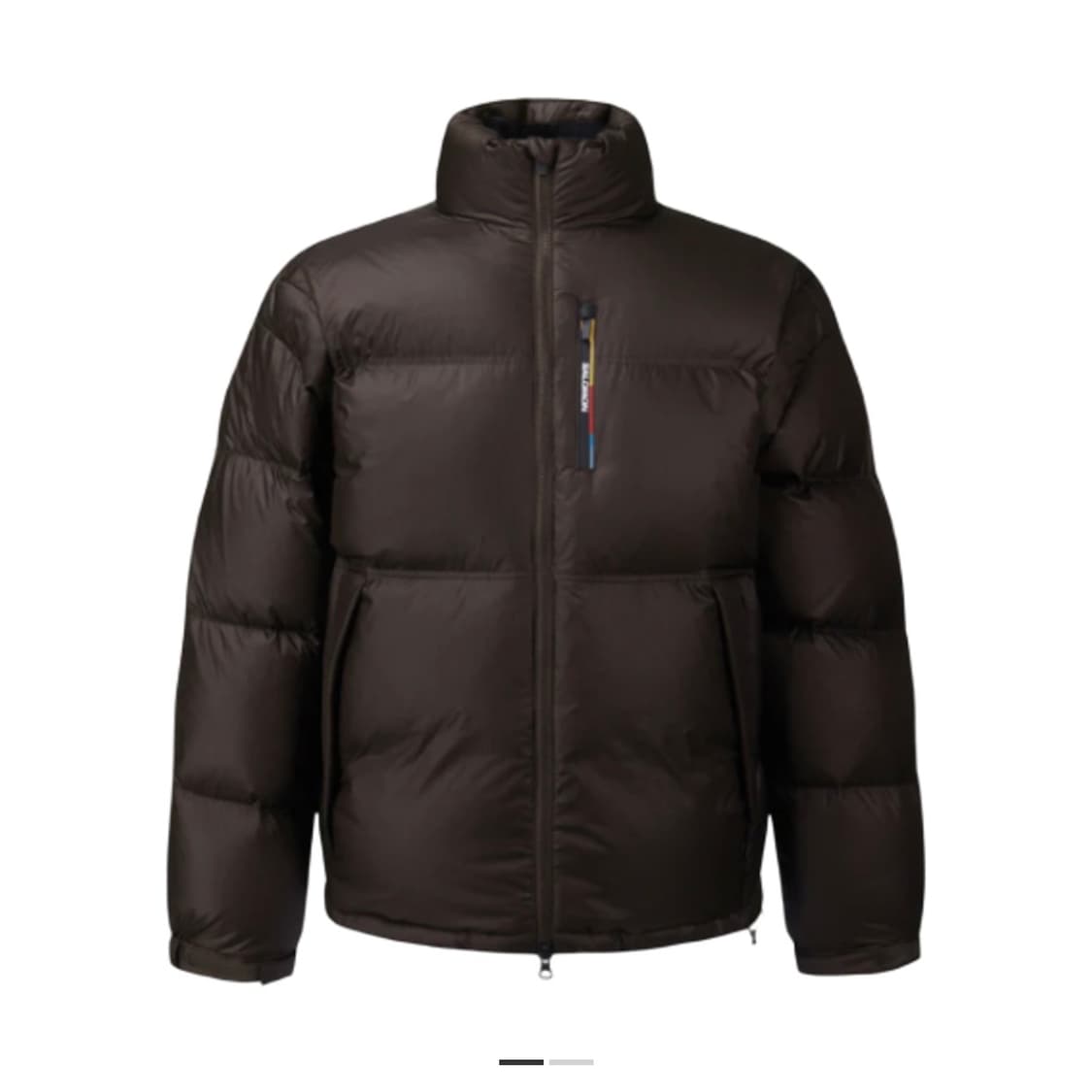 살로몬 컨투어 크롭 다운 자켓 초콜릿 상품이미지2