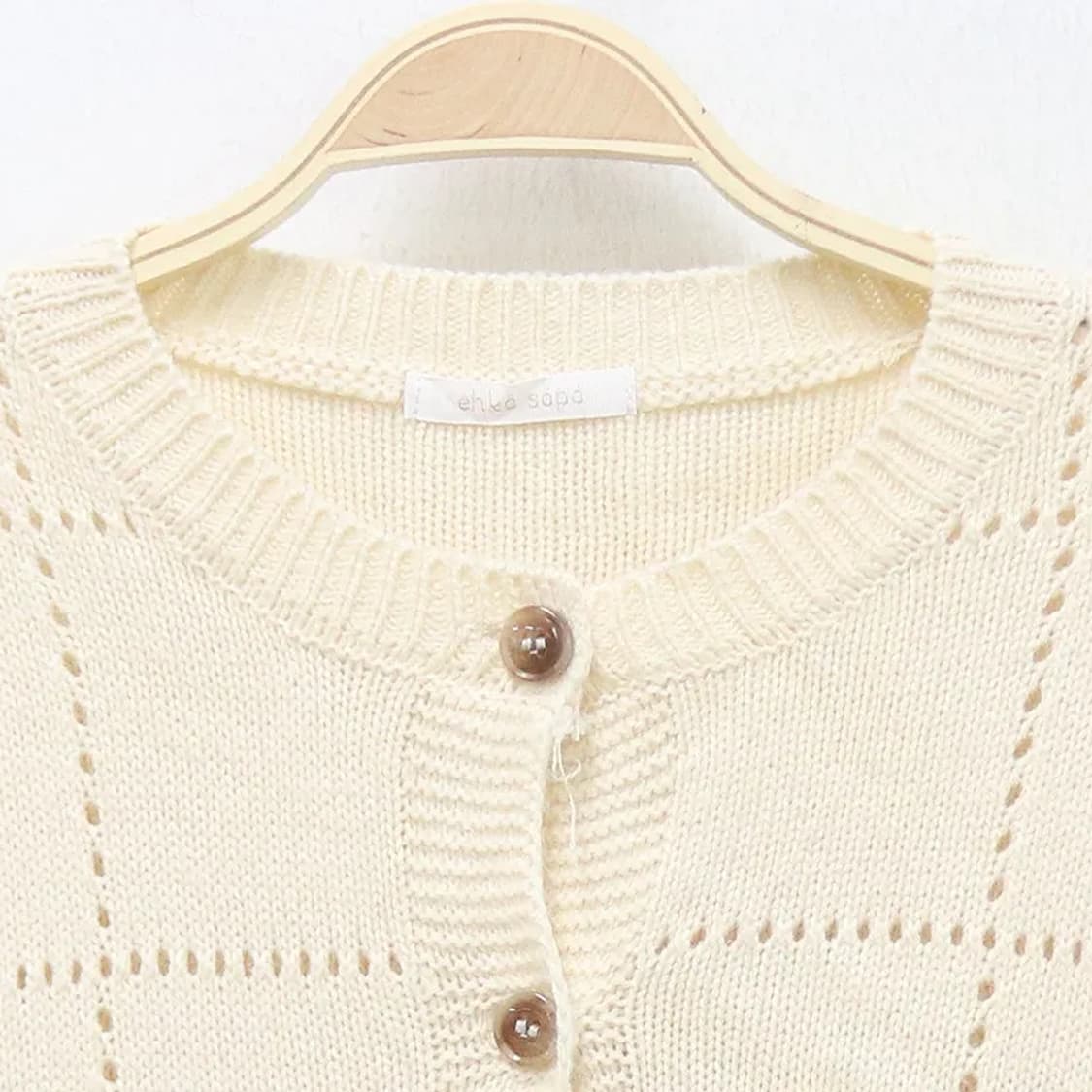 EHKA SOPO 플라워 자수 가디건 60555 상품이미지5