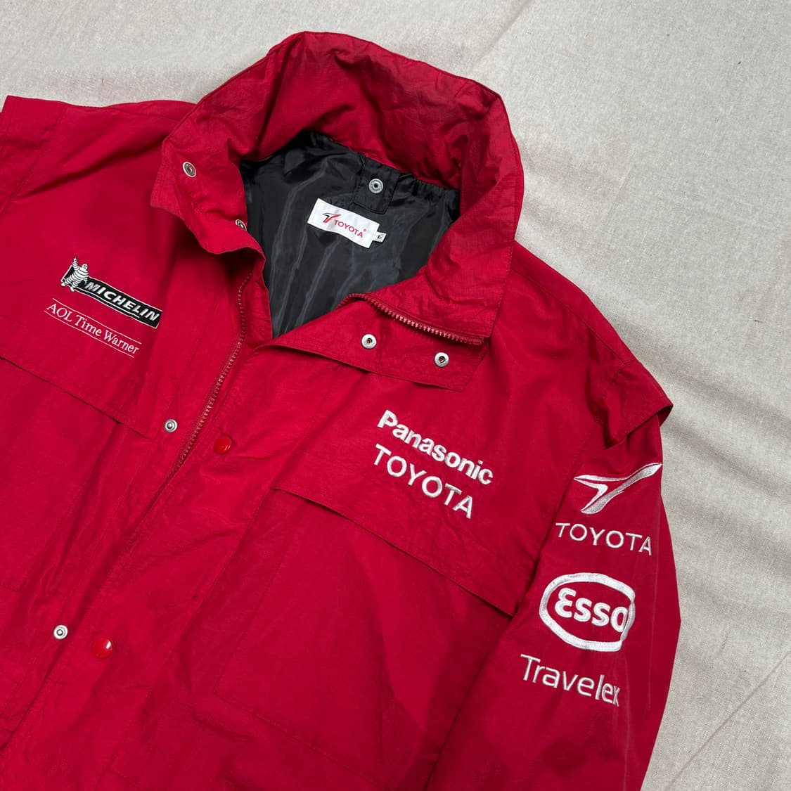 도요타 재팬 빈티지 레이싱 나일론 자켓 L 상품이미지3