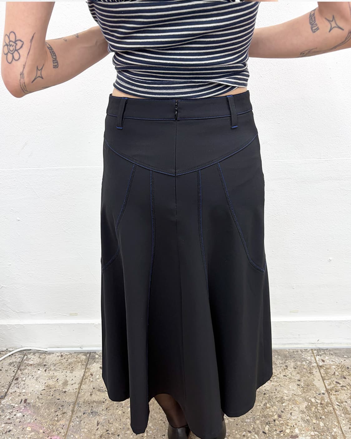 히로코 코시노 패널 플레어 맥시 스커트 상품이미지6