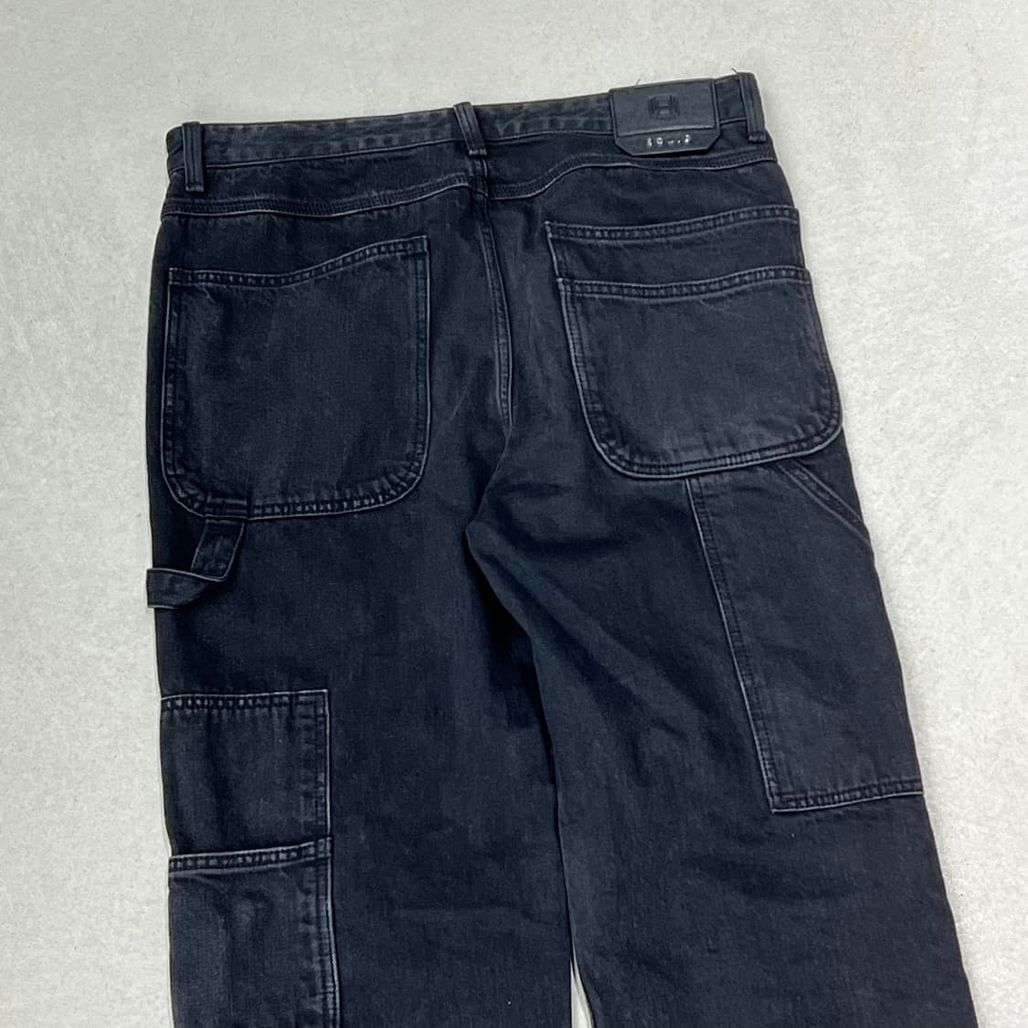 솔리드옴므 흑청 데님팬츠 s09274 상품이미지4