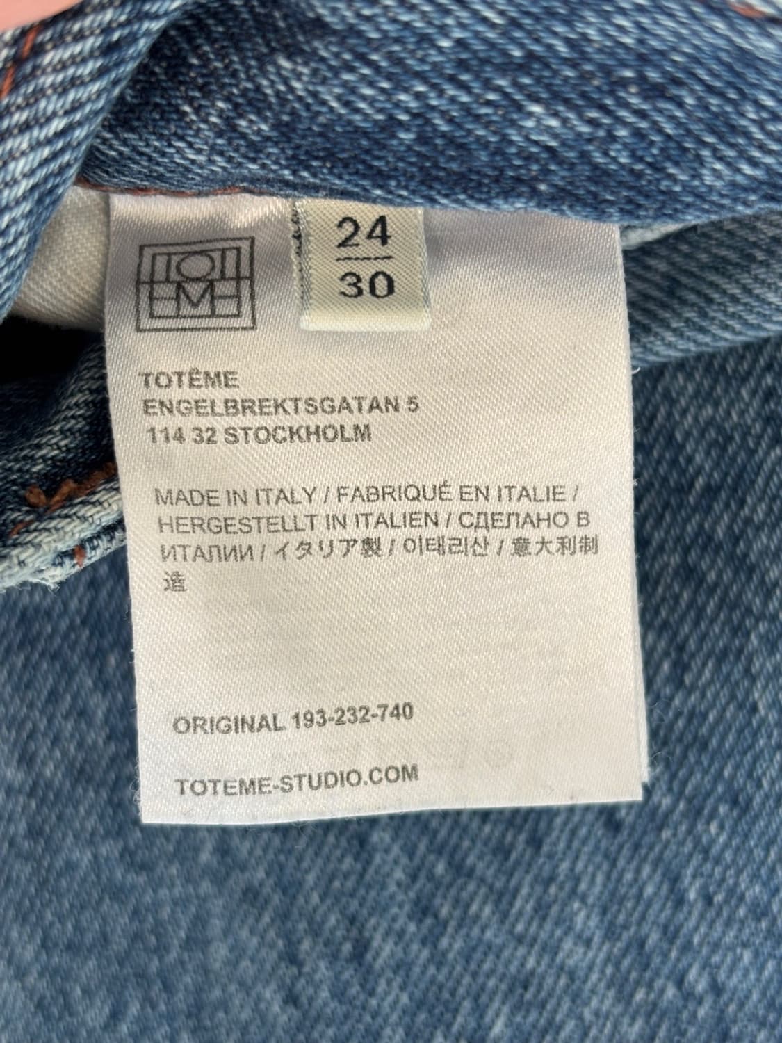 Toteme Jeans 상품이미지7