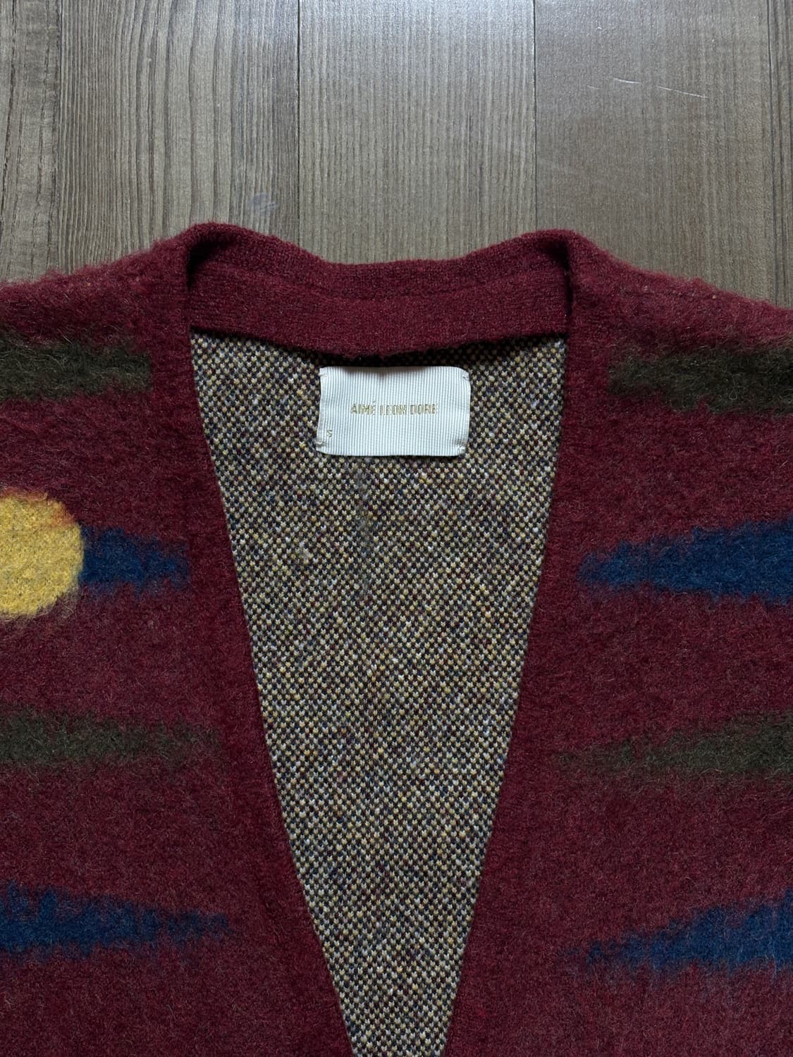 Aime Leon Dore Backgammon Cardigan  상품이미지3