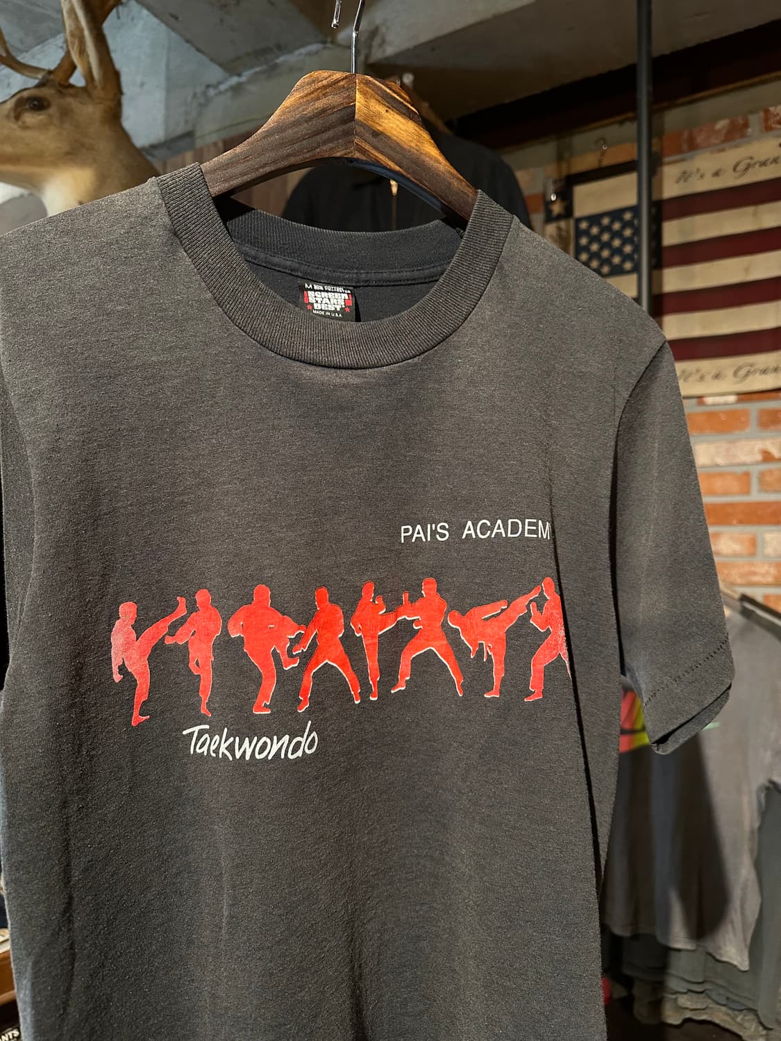80s USA Vintage Sun Faded T Shirt 상품이미지2