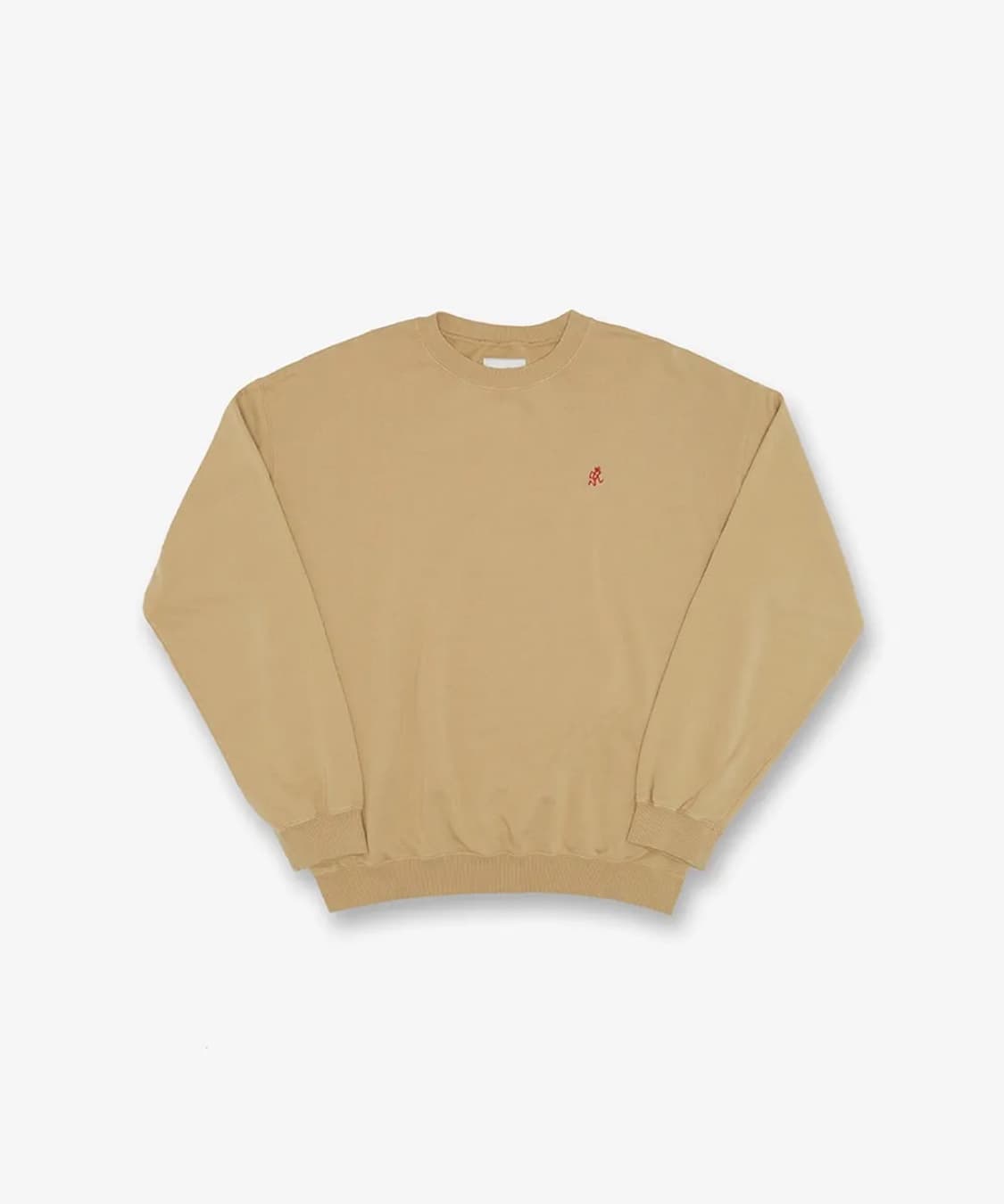 [XL] 그라미치 원포인트 맨투맨 베이지 상품이미지1