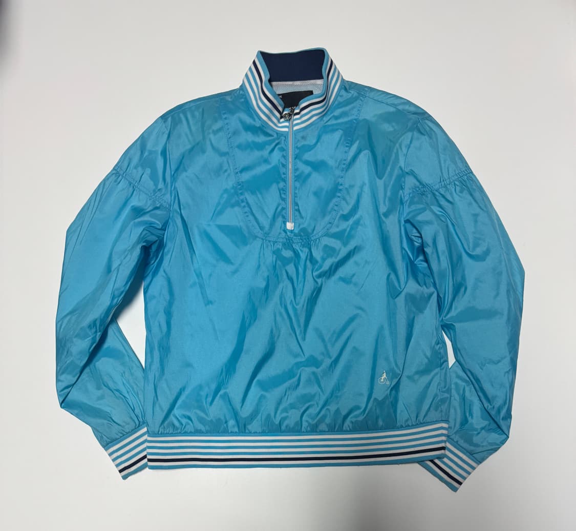 여성 빈폴 골프 나일론 반집업 티셔츠 M 상품이미지1