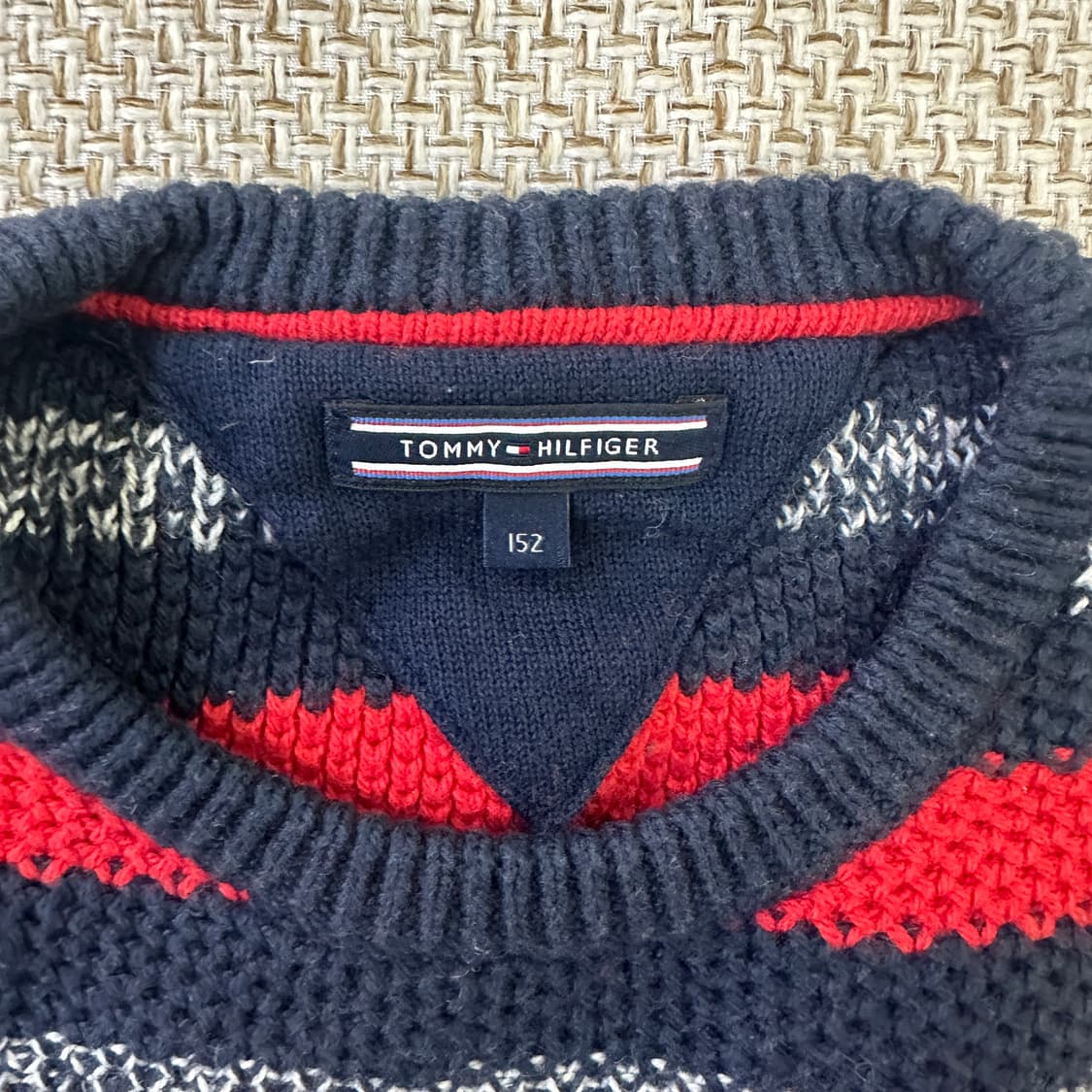 152 타미힐피거 스트라이프 니트  0330D 상품이미지2