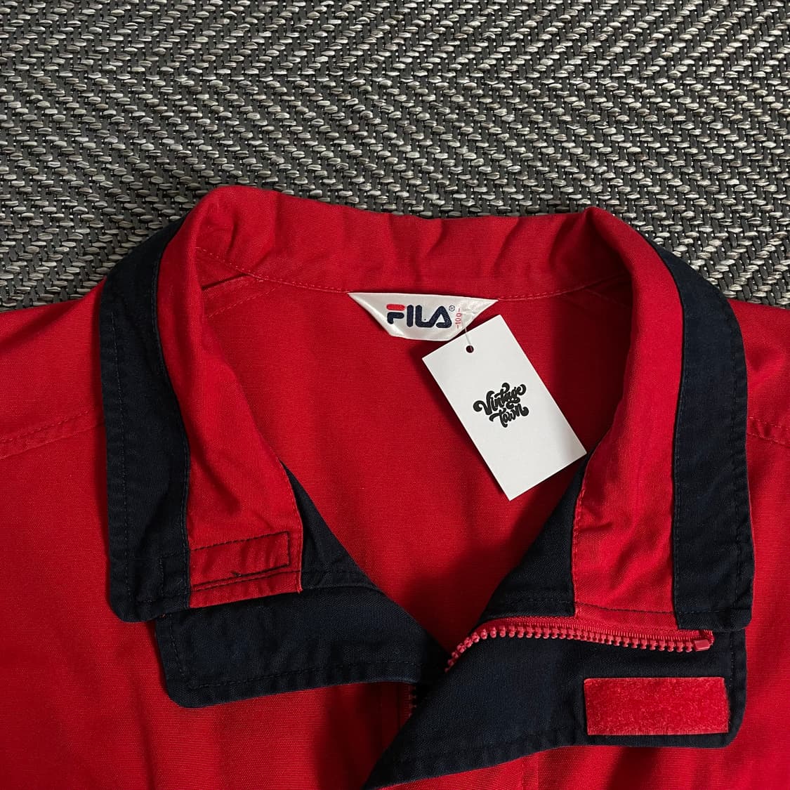 90s 필라 빅로고 올드스쿨 헌팅 베스트y 2842 상품이미지5