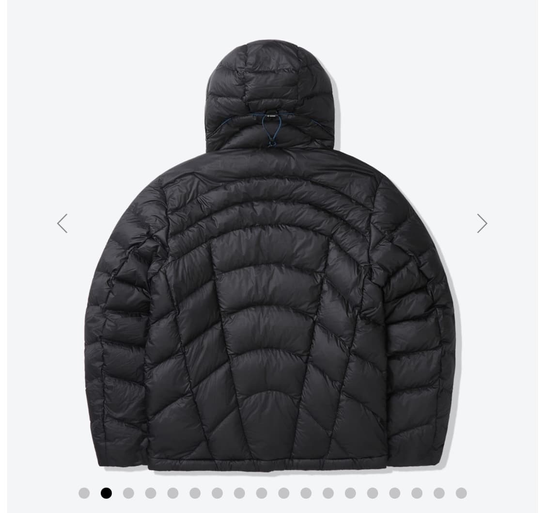 헬리녹스 웨어 이클립스 팩 다운 자켓 블랙 상품이미지3