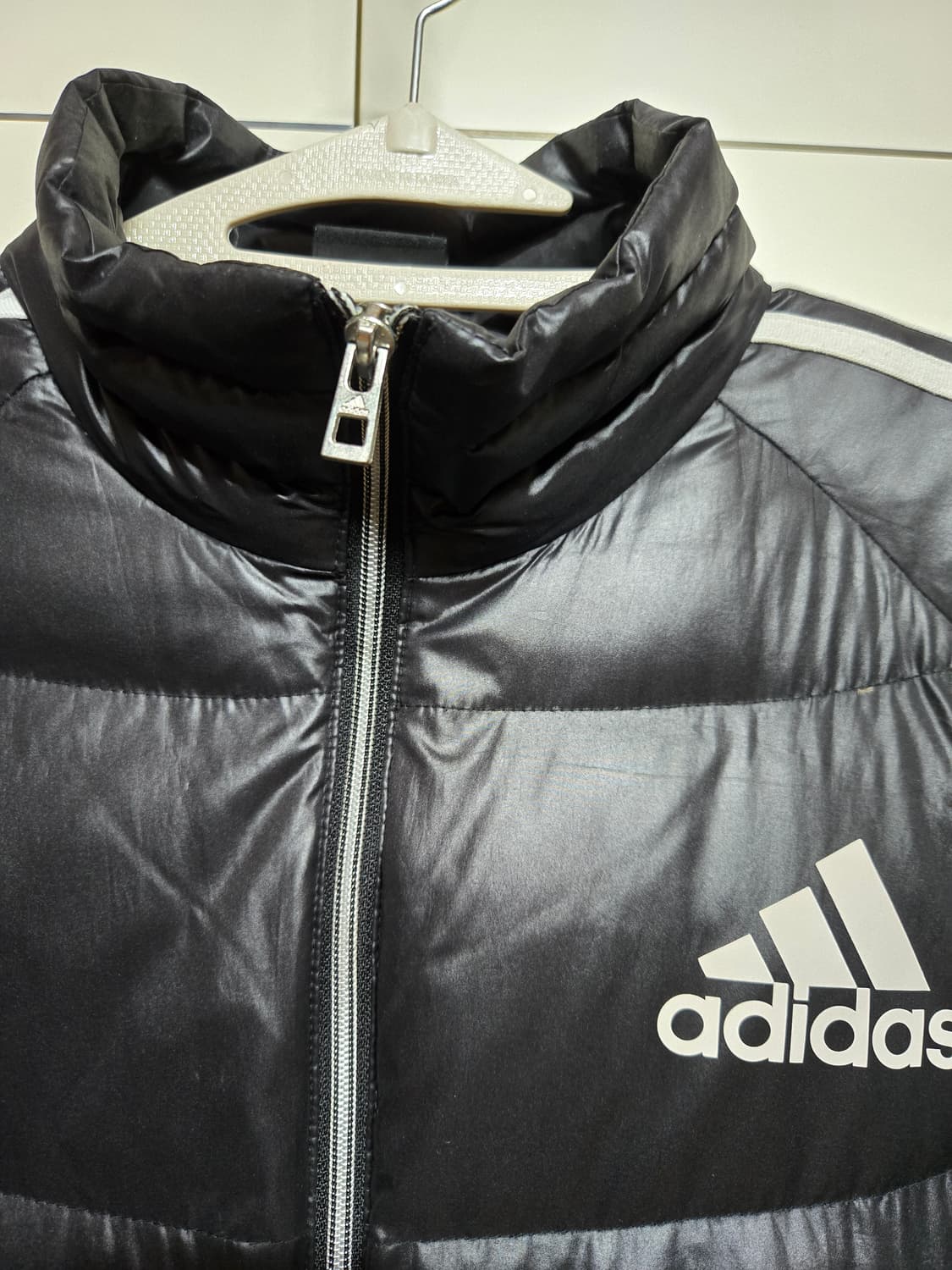 아디다스 을드스쿨 삼선 블랙 다운패딩(대장급매물) 상품이미지3