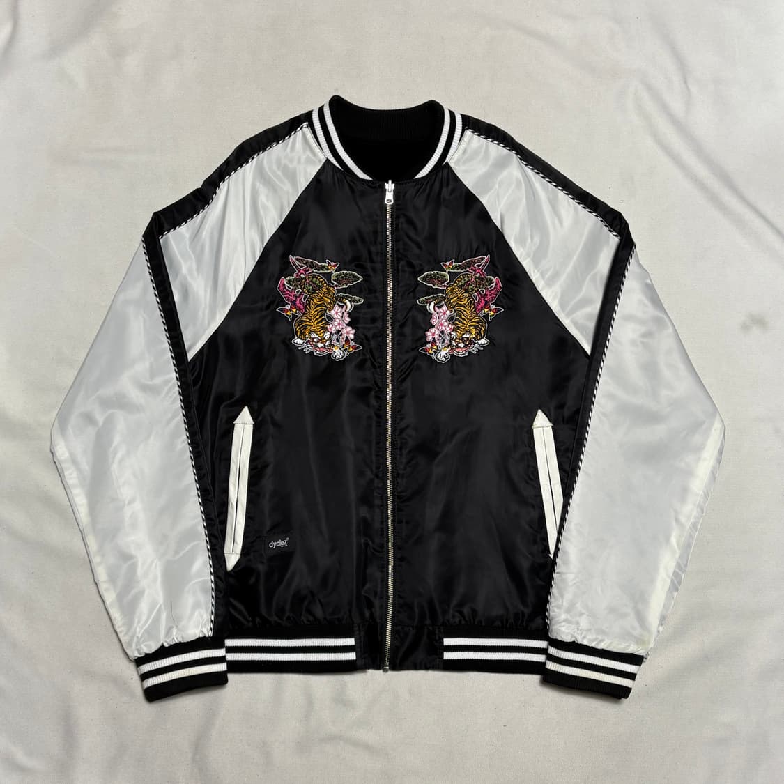 2XL 다이클레즈 Ve2 호랑이 자수 리버시블 스카잔 상품이미지2