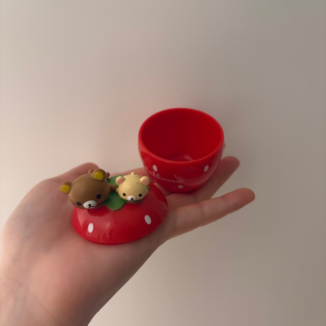 리락쿠마 딸기 소품함 상품이미지3