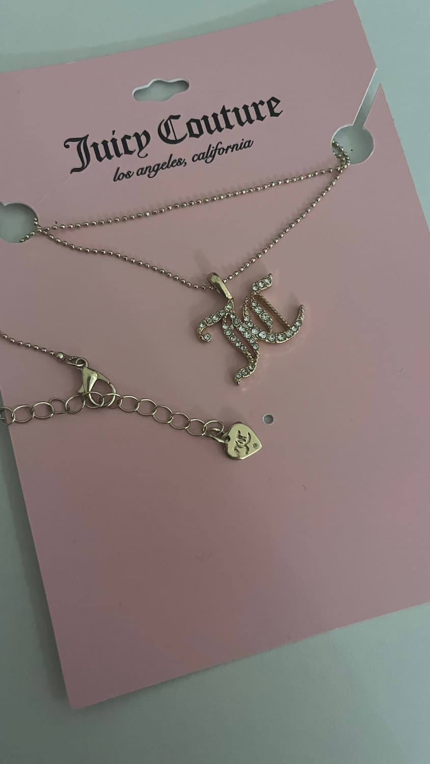 쥬시꾸뛰르 골드목걸이 상품이미지2