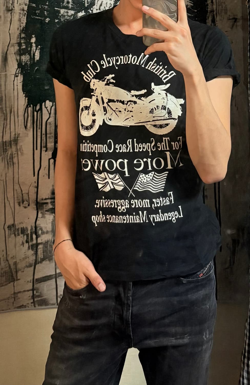 Thruxton graph half t-shirt 상품이미지3