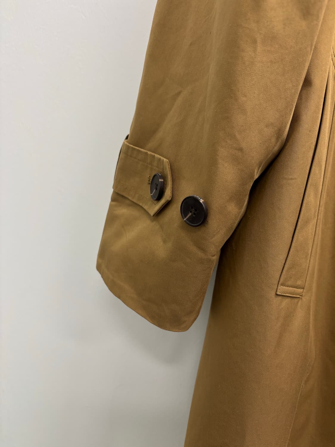 스튜디오 톰보이 코듀로이 배색 트렌치코트 상품이미지6