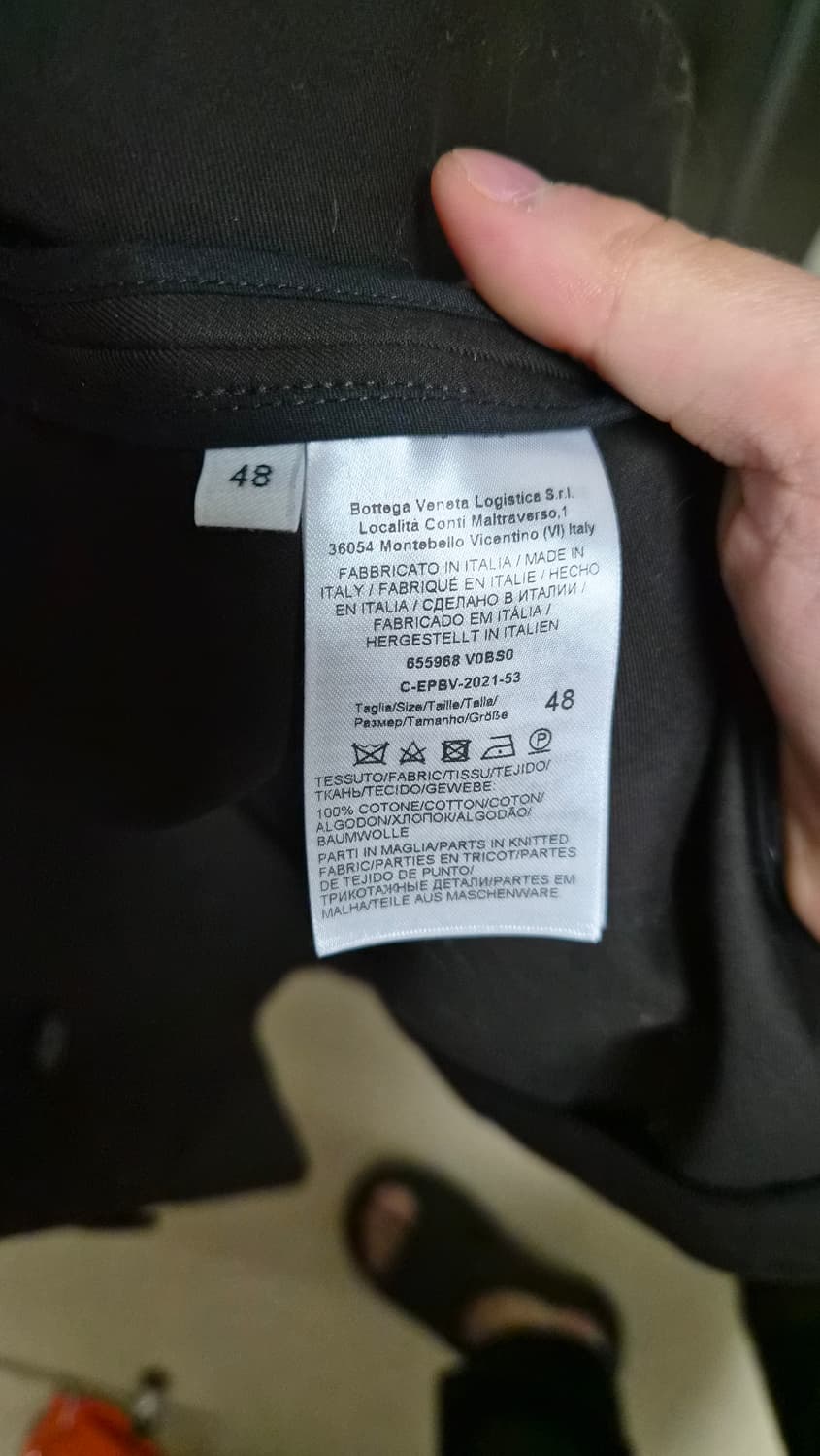 48사이즈)보테가베네타 다니엘리 자켓 팝니다. 상품이미지2