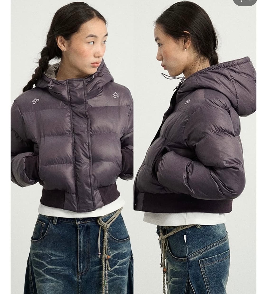 디얼마이 키코 아키하라 보라 패딩 상품이미지3