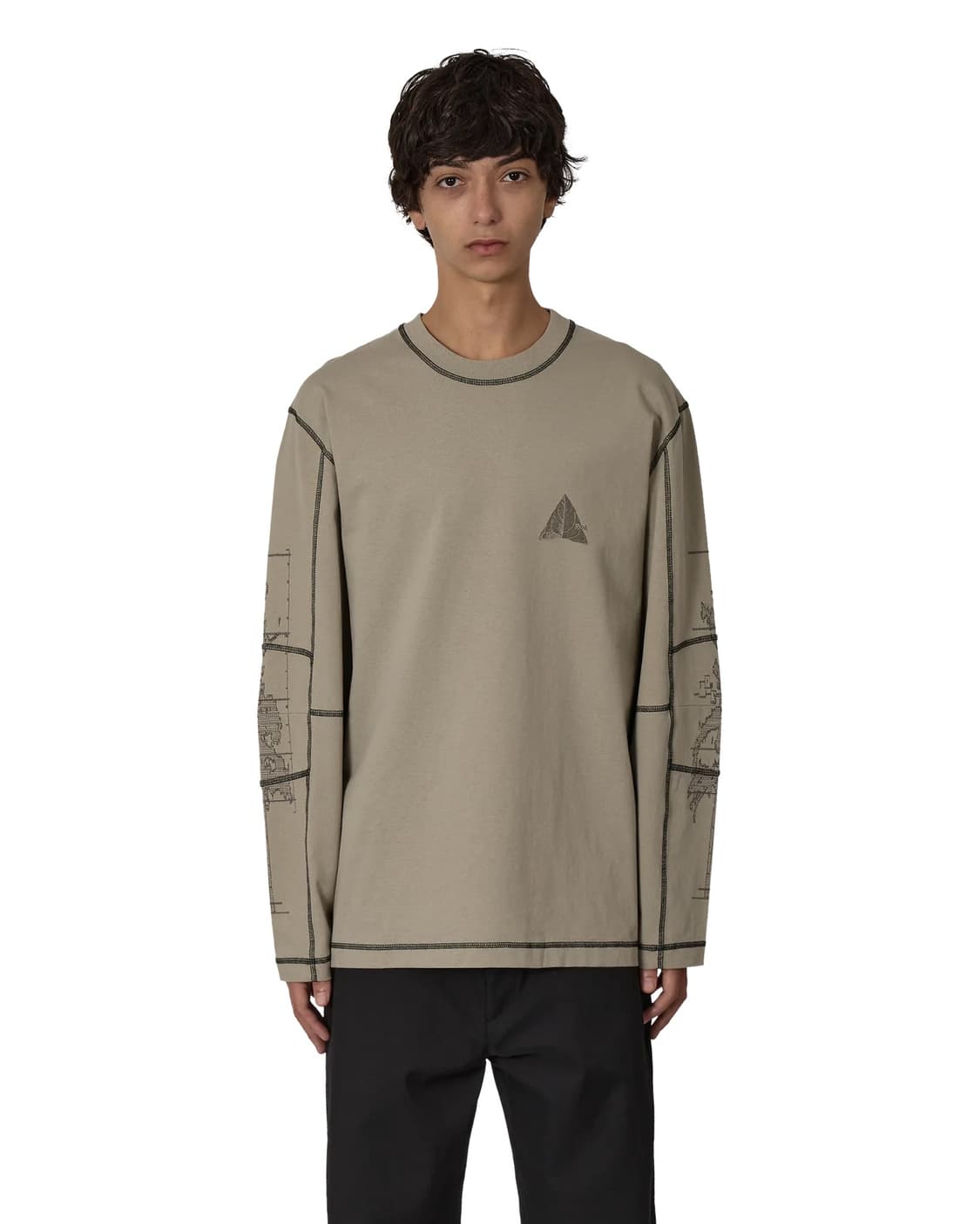[L,XL]로아 하이킹 25fw Stitch Organic 티셔츠 상품이미지1