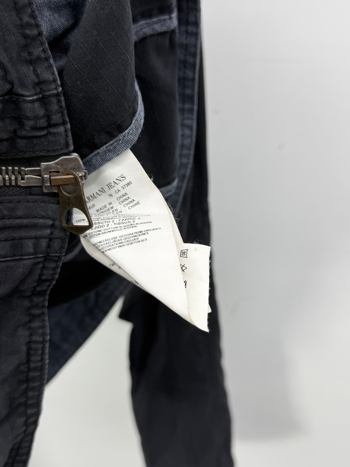 Armani Jeans biker jacket 상품이미지5
