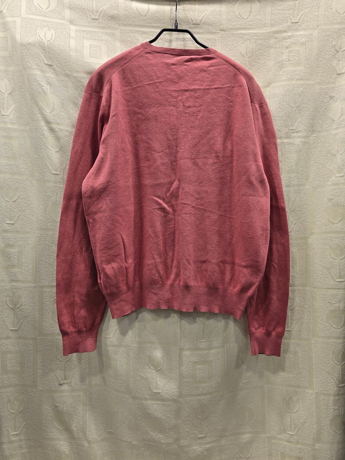 폴로 랄프로렌 남여공용 핑크 브이넥 티셔츠 S~M 상품이미지5