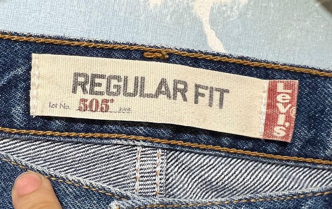 리바이스505 USA 남자 청바지 추동 캐주얼 XL 34 상품이미지5