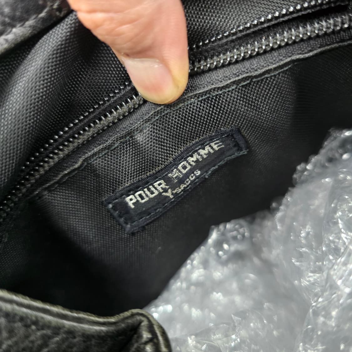 요지야마모토 악세사리 라인 레더 백팩 상품이미지7