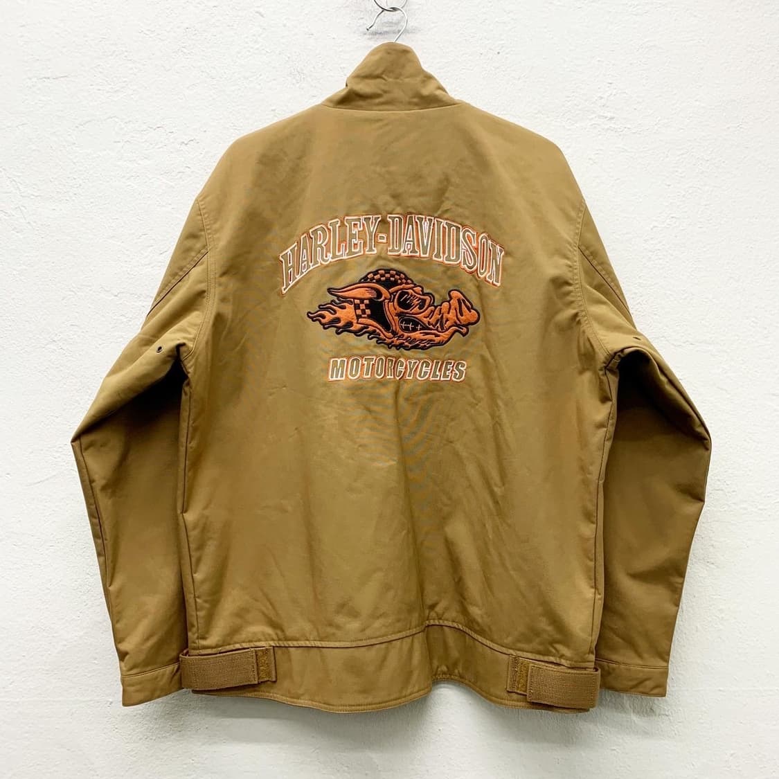 할리데이비슨 베이지 와펜 피그 자켓 상품이미지4