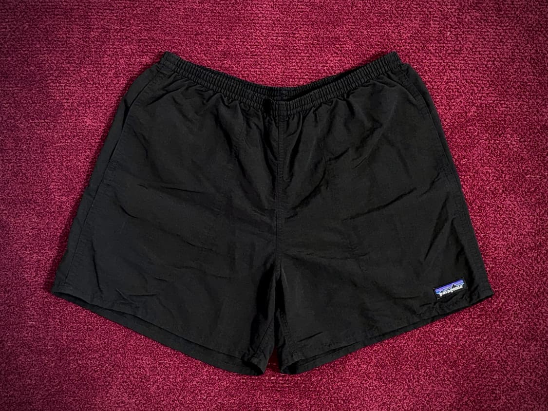 파타고니아 블랙 배기스 반바지 L 상품이미지1