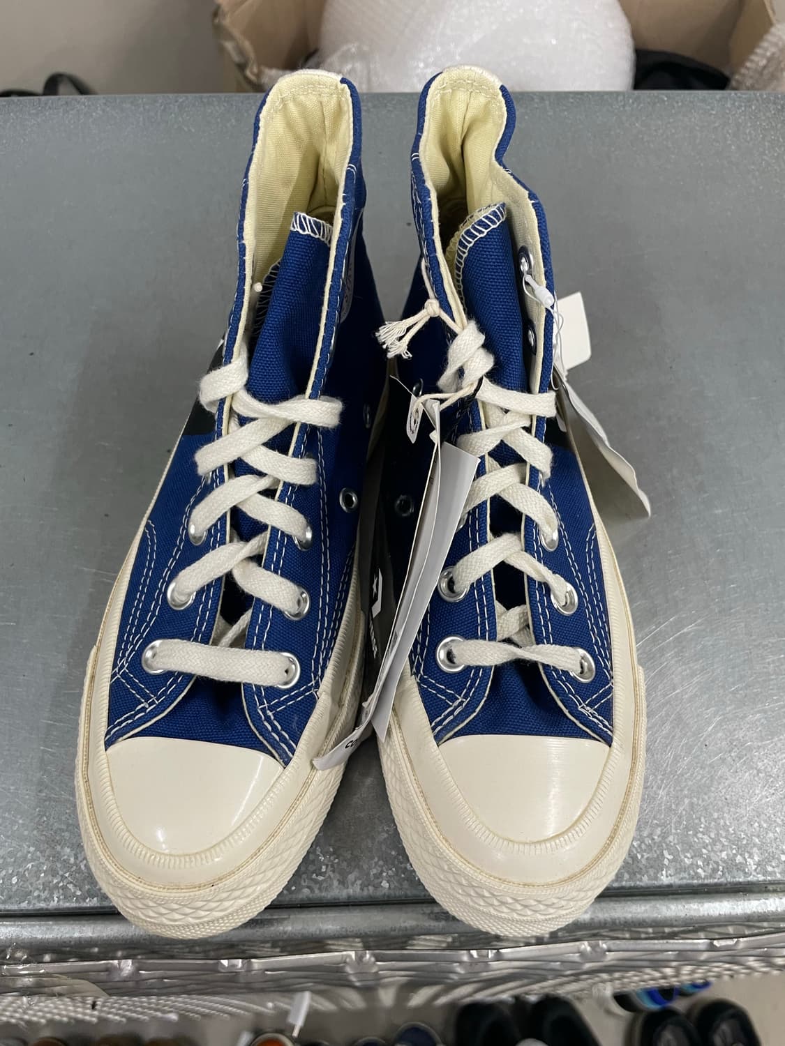 컨버스x꼼데 블루 하이 220 (박스x) (gr-4612) 상품이미지5