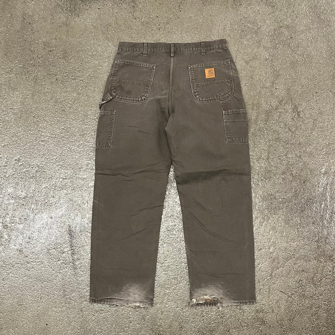 Carhartt 플란넬 라인드 카펜터 팬츠 (36“) 상품이미지2